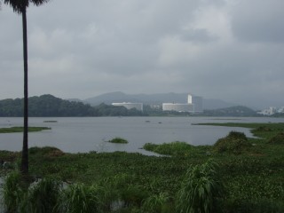 Master Soon captures Powai Lake View, Mumbai Sept 2009 Master Soon shows Water Dragon of Mumbai Renaissance Hotel