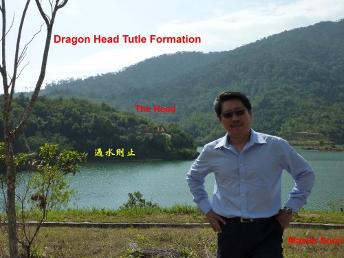 Real Dragon Head Turtle Formation. I was standing on Tutle's White Tiger. It is a huge Real Dragon Head Formation. 