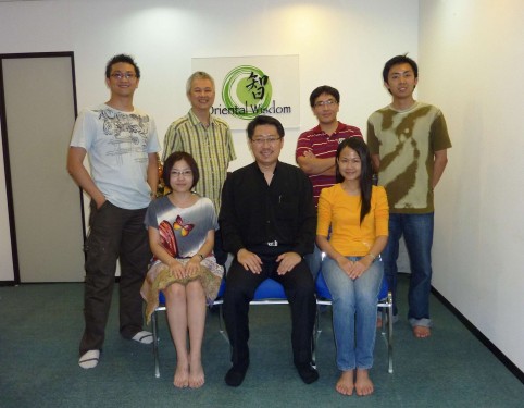 Yijing Module One & Two - 24, 25 & 26 June 2011 - Wai Loon, Shirley,William, Master Soon, Kok Tiong, Rachel and Bryan.