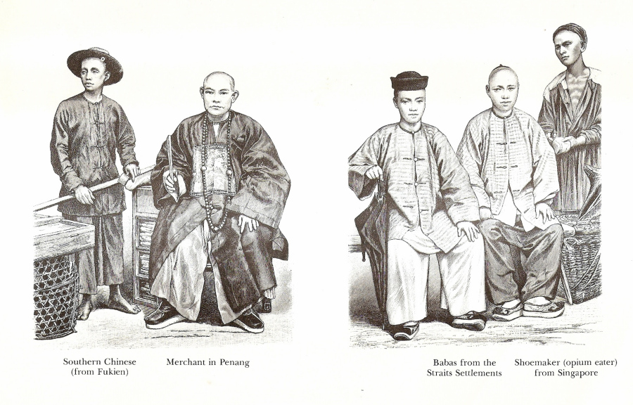 Malaysian Chinese in 1880 during their glorious era