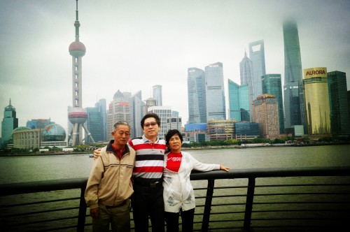 Master Soon and Parents in China May-June 2014