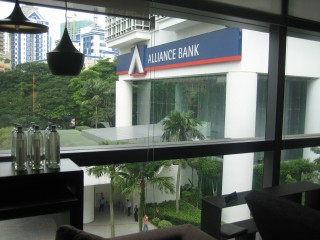 Capital Square 036a The Alliance Bank is at XX sector of this showroom, how do you allocate this and make sue of this? How to take the money from the bank so that she could become millionaire?