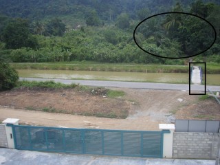 Bridging Qi is part of feng shui....  The location of the bridge was carefully identified. Why? Feng Shui is enginnering but not numbers being flied on paper......   There are many underneath water and bridge engineering works....  What is the significance of circled area in the jungle?