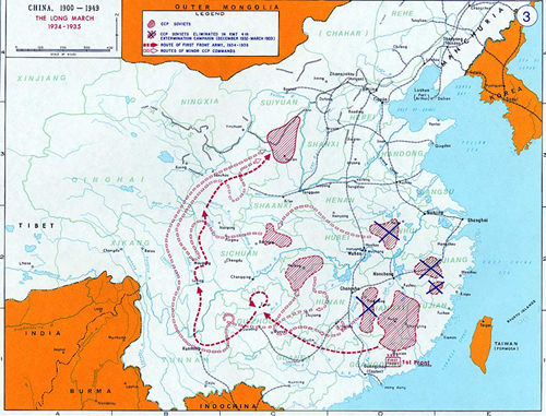 Long March. It was considered as militarily wrong to launch Long March as it caused lives and huge loss to communist during the expedition. However, it was metaphysically and absolutely correct to launch this as this led the enemy(Nationalists) into South/South east , the corner of Death Gate. Today, Nationalist has only occupied Taiwan. Long March. It was considered as militarily wrong to launch Long March as it caused life and huge loss to communist during the expedition. However, it was metaphysically and absolutely correct to launch this as this led the enemy(Nationalists) into South/South east , the corner of Death Gate. Today, Nationalist has only occupied Taiwan.