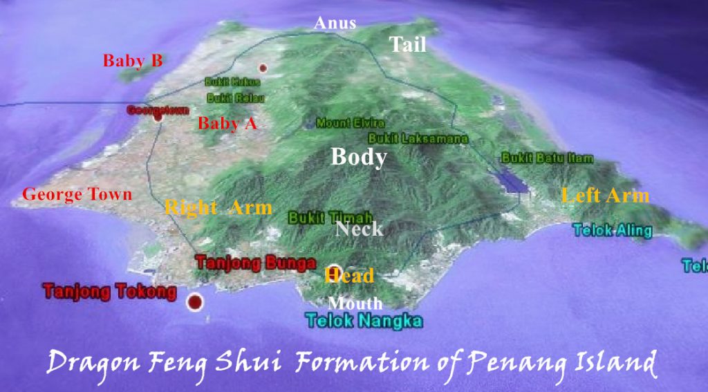 Penang Dragon Formation Feng Shui