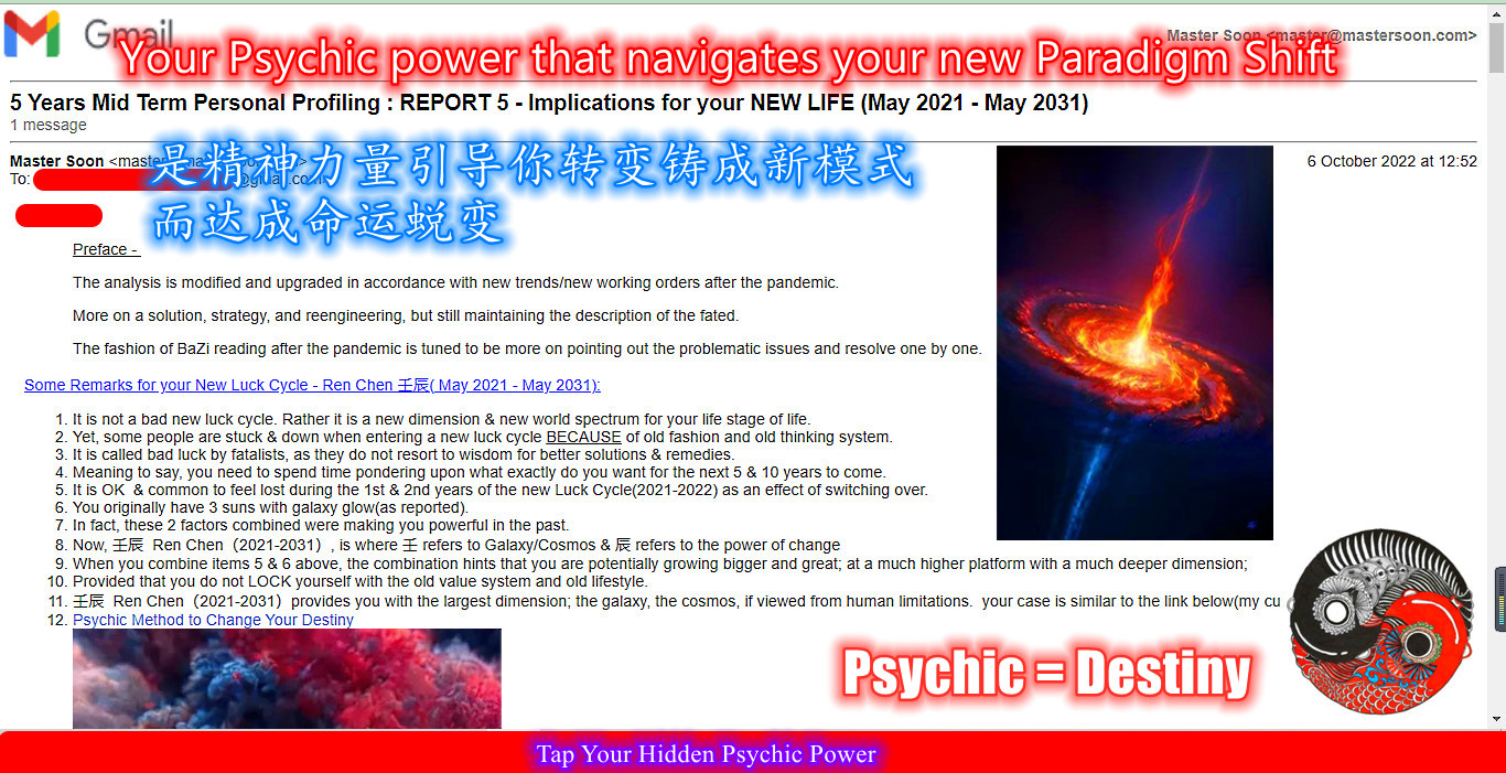 Bazi & Your Psychic Power